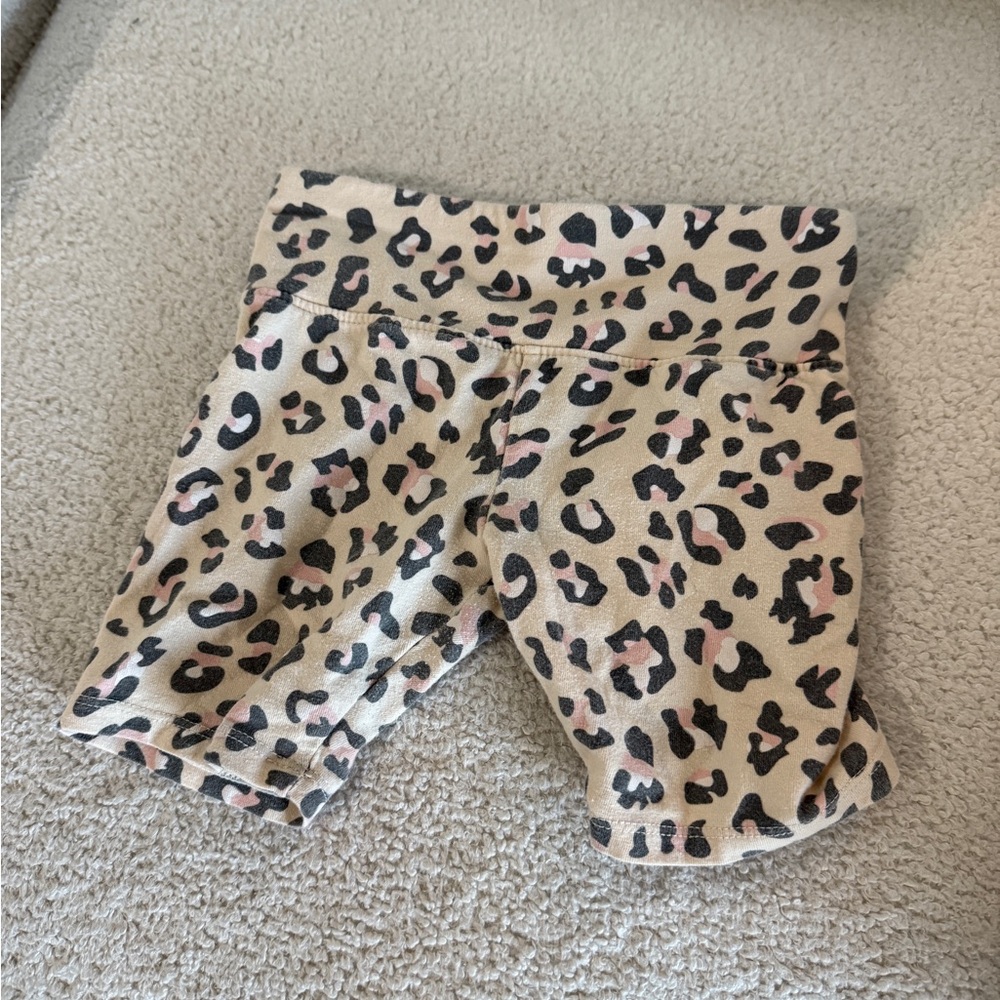Grayson Mini Leopard Print Shorts